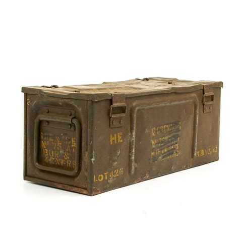 ww2 metal box|Ww2 Metal Box .